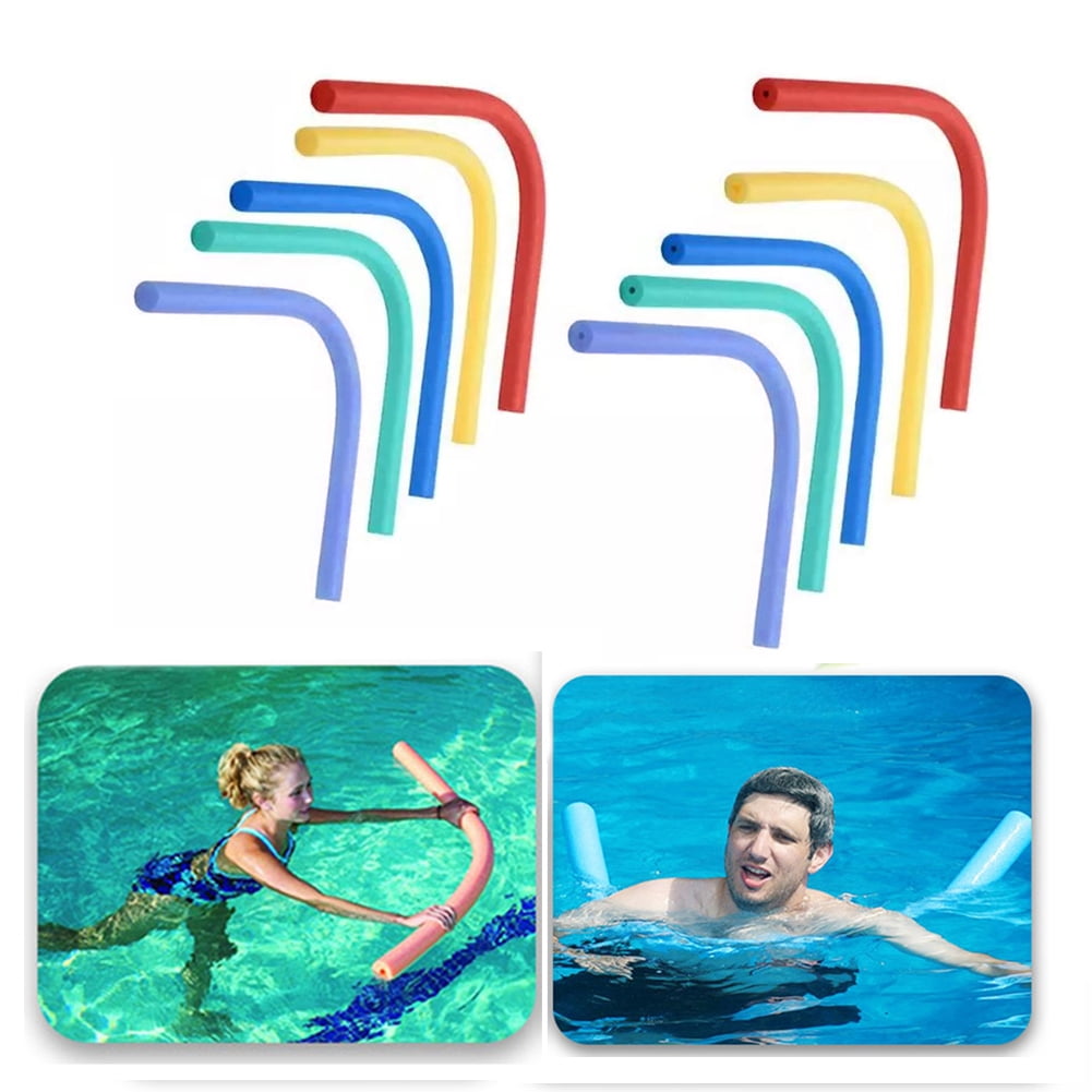 6 x Floating Pool Noodle Hollow Foam Tube for Swim Training Water Relaxation 