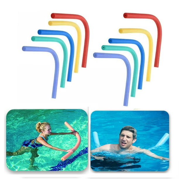 Cheers.US Floating Pool Noodles Foam Tube, Solid Core Thick Noodles for