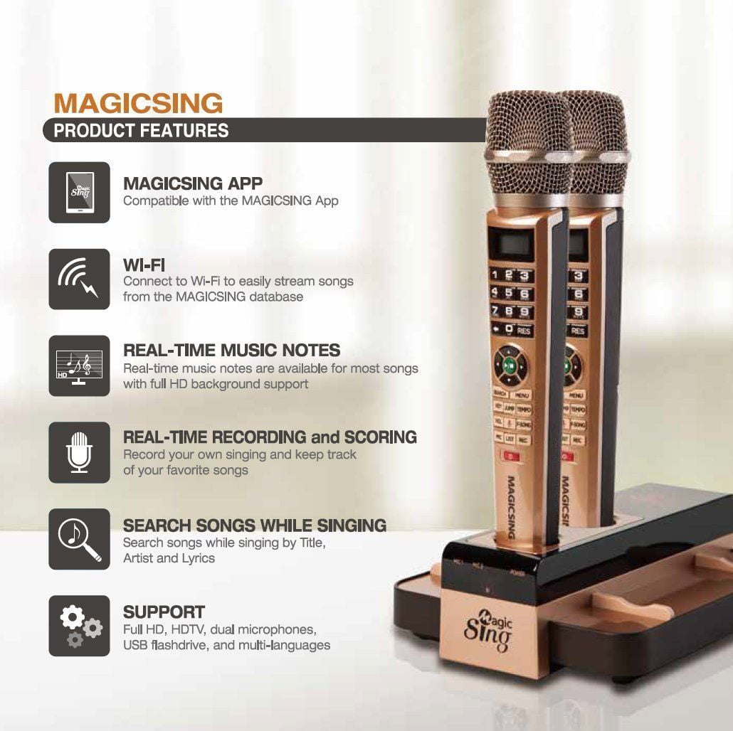 2021 Magic Sing Karaoke E5 with 5k Tagalog & English Songs Magic Sing