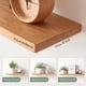 thumbnail image 2 of Pequeño aplique flotante de roble macizo Lumten de 30 cm para baño, dormitorio, salón, cocina, oficina, lavadero, etc. Lumten, 2 of 5