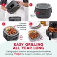 thumbnail image 3 of Flip & Fry 2-in-1 Grill + Air Fryer, 3 QT, 3 of 8