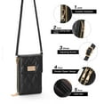 thumbnail image 6 of FALAN MULE Small Cell Phone Crossbody Bag Purse for Women, Lady Leather Wallet Purse, 6 of 6
