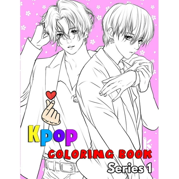 Download Kpop Coloring Book For Kpop Lovers Jin Rm Jhope Suga Jimin V And Jungkook Bts Exo Blackpink Fans K Pop Book Series 1 Paperback Walmart Com Walmart Com