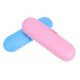 thumbnail image 1 of fundas protectoras para cepillos de dientes eléctricos de exterior, caja de viaje portátil para cepillos de dientes eléctricos, azul y rosa., 1 of 7