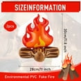 thumbnail image 2 of maskred 2pieces Environmentally Friendly PVC Campfire Safe And Sustainable Choice Wide Applications, 2 of 6