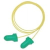 Honeywell Max Lite Disposable Earplug, Foam, 30 dB, Green, Corded - 100 PR (154-LPF-30-P)