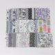 50pcs Floral Coton Tissu Bundle Couture Patchwork Tissu à la Main pour Bricolage Couture Artisanat (10 X 10cm) – image 1 sur 9