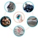 thumbnail image 2 of Kit de bandas de goma para ejercitar los dedos con anular de silicona y agarre manual para ejercicios y entrenamiento de manos, alivia el dolor de muñeca y pulgar, 6 piezas | JUNJUN, 2 of 5