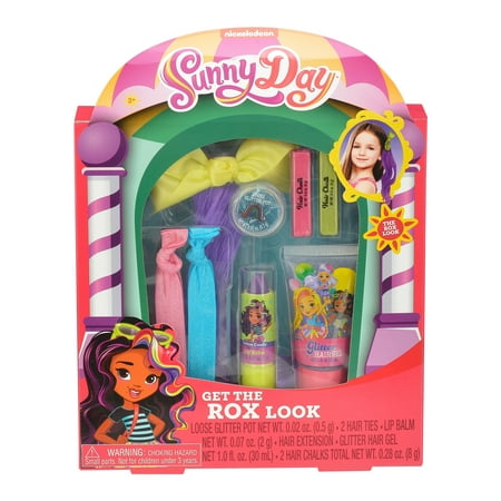 ($11 Value) Sunny Day Get the Rox Look Beauty & Hair Extension Play