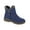 Navy, variant on Womens Nylon Side Zip Ankle Boots