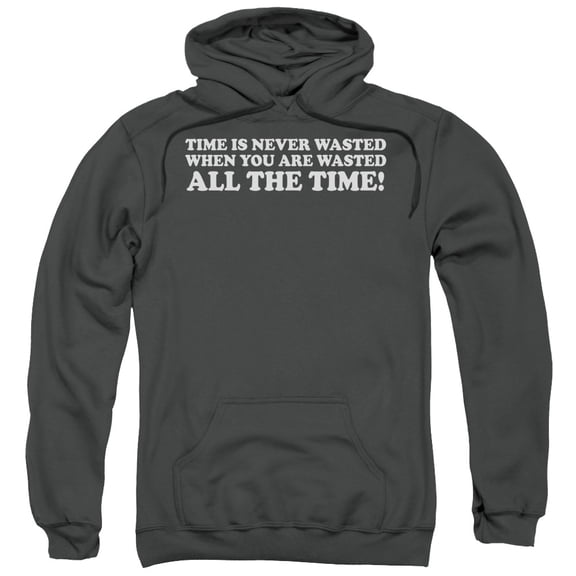 - Time Is Never Wasted - Pull-Over Hoodie - XXX-Large