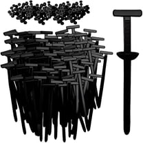 ICERUN Nylon Universal Cable Tie Buckle – Heavy Duty Self-Locking Zip Ties with Pin & Button,UV-Resistant Fasteners for Auto Repair (30PCS)