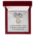thumbnail image 1 of To My Sister A Sister is a Forever Necklace w Message Card, 1 of 8