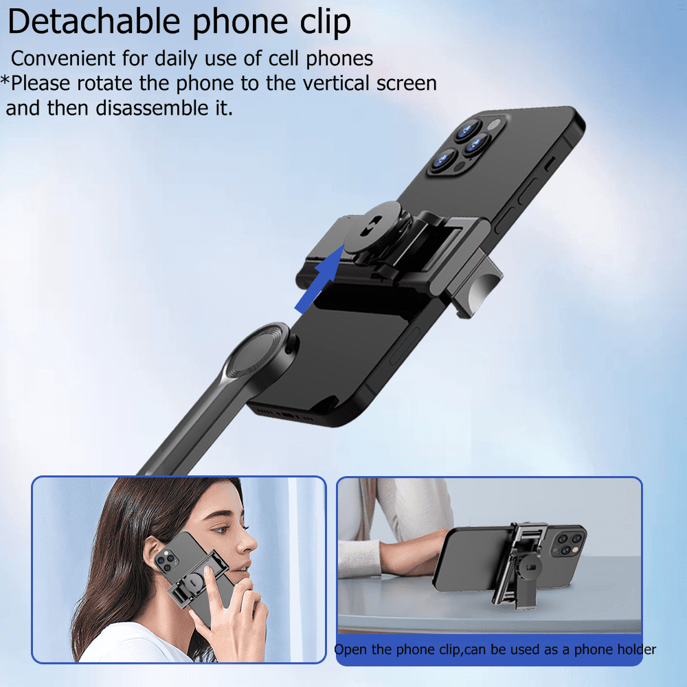 Flexible Phone Tripod Selfie Stick Mini Camera Tripod Phone Holder with Cold Shoe Mount Travel Tripod Remote Tabletop Tripod Octopus Legs for iPhone Samsung Camera Stand