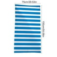 thumbnail image 5 of Vggrvlo Clearance Cabana Stripe Beach Towel Thin Lightweight Microfiber Soft & Quick Dry Absorbent Compact Towels for Travel, Yoga, Camping, 5 of 6