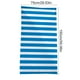 thumbnail image 3 of Toalla de Playa Extragrande a Rayas para Adultos, Unisex, Ideal para Nadar y Viajar | Xl 160X80Cm Toalla Multicolor de Poliéster para Camping, Tomar El Sol y Vacaciones | Incluye Toalla de Playa de F, 3 of 6