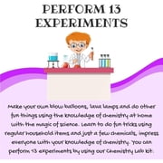 Explore STEM My Chemistry Lab DIY Science Experiment Kit by Mighty Mojo 13 Experiments