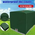 thumbnail image 2 of Funda para contenedor IBC de 1000 l, barrera reforzada verde con revestimiento anti-UV, diseño impermeable y aislante para una protección integral, cómodo acceso con cremallera y velcro, 2 of 5