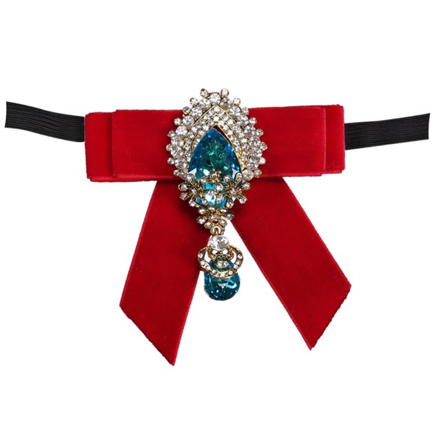 Pajarita Atada Previamente Del Banquete de Boda de Los Hombres de La Moda, Ajustable - Rojo, Tamaño libre Sunnimix Corbata masculina