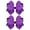 Dark Purple, variant on Glitter Navy Blue Ribbon Hair Bows for Girls 2pcs 4in Sparkly Sequin Cheer Bow Alligator Clips for Teens Toddler Kids School Uniform Dance Wedding Dress Accessory Birthday Gift White