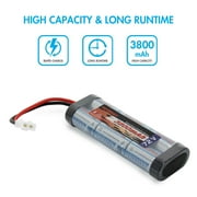 Tenergy NiMH 7.2V 3800mAh Battery Pack w/ Tamiya Connector, for RC Cars