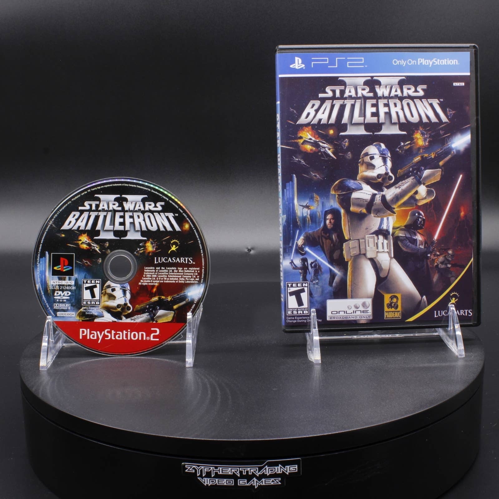 Restored Star Wars Battlefront PlayStation