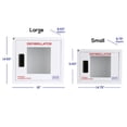 thumbnail image 5 of American Hospital Supply AED Wall Cabinet with Alarm | 1 Each, Small, 5 of 7