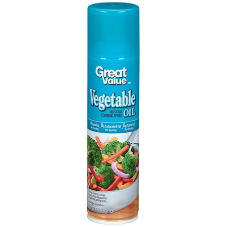 (3 Pack) Great Value Original Cooking Spray, 8 (Best Cooking Spray For Baking)