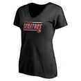 thumbnail image 2 of Women's Black Ottawa Senators Mascot In Bounds V-Neck T-Shirt, 2 of 3
