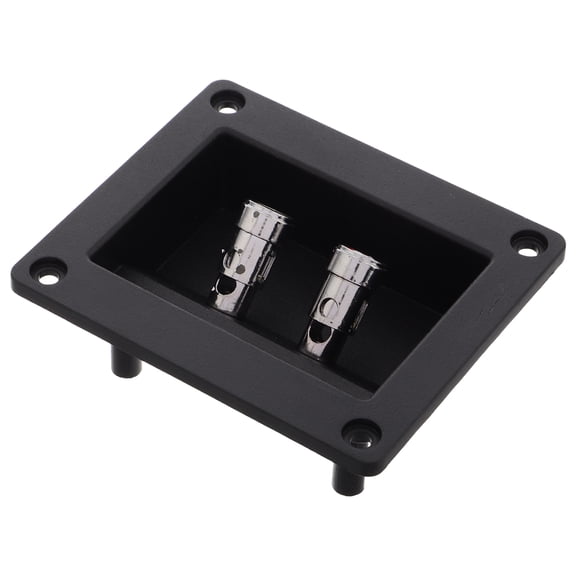 LOLIPPYY Car Speaker Box Black Durable Audio Housing with Easy Installation and Compact Design