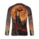 thumbnail image 4 of Blusas y camisas de manga larga y cuello redondo para hombre, camisetas casuales con estampado de moda y cuello redondo, blusas de licra de manga corta para hombre., 4 of 4