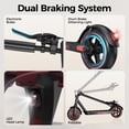 thumbnail image 3 of Electric Scooter for Adults - 500W Motor 10" Tires, up to 25MPH and 25Miles E Scooter, 3 of 7