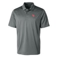 thumbnail image 2 of Men's Cutter & Buck Gray Houston Cougars Prospect Eco Textured Stretch Recycled Polo, 2 of 3