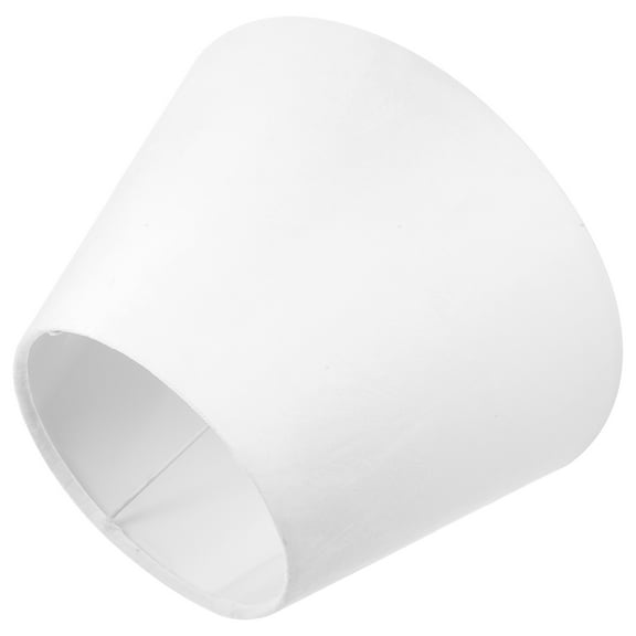 Worgeous Lampshade For Table Lamps Drum Lampshade White Cloth 1Set 11.8X11.8X7.9In