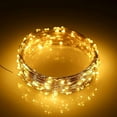 thumbnail image 5 of Mikasol Fairy Lights Battery Operated, 1 Pack Mini 3*AAA Battery Powered Copper Wire Led Starry String Lights Firefly Lights for Bedroom, Christmas, Parties, Decoration (5m/16ft Warm White), 5 of 10