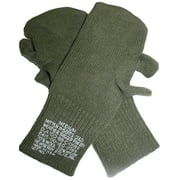 Military Outdoor Clothing Never Issued U.S. G.I. Trigger Finger Mitten Inserts (2-Pack)