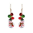 thumbnail image 2 of Yoyauz Women's Christmas Earrings Christmas Earrings - Colorful Acrylic Christmas Holiday Pendant Earrings Great Christmas gifts, 2 of 4
