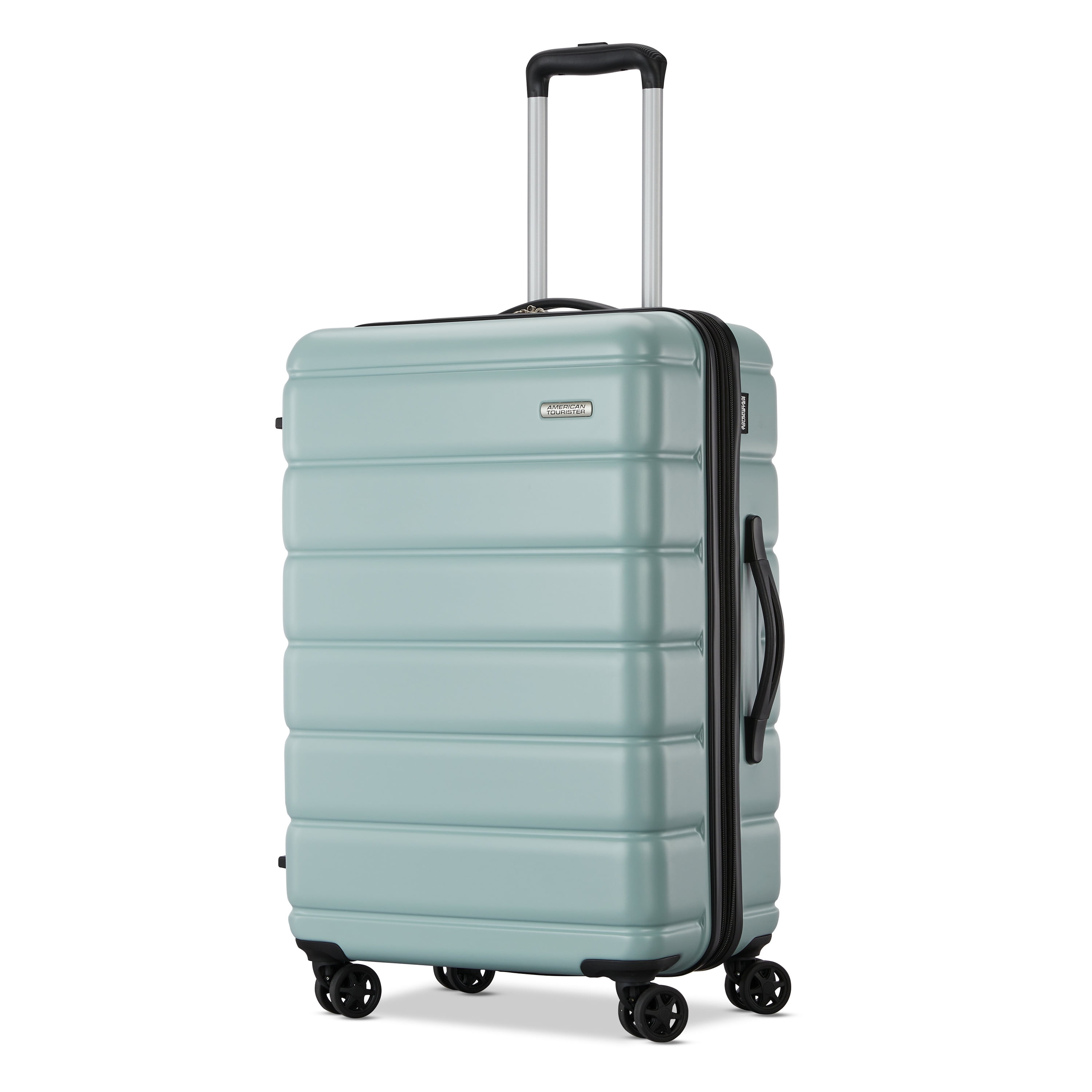 American Tourister Roll Out 2-Piece Luggage Set with Spinner Wheels (Carry on/Medium Checked) - Mint