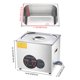 thumbnail image 4 of 10 L Liter Stainless Steel Ultrasonic Cleaner 490W Digital Timer Heater Jewelry Glasses Tattoo Dental Cleaning Machine Yescom Modern, 4 of 11