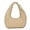 Beige, variant on CNV Women Hand Carry Only Straw Bag, Crescent Summer Beach Purse, Soft Faux Straw Tote 2025