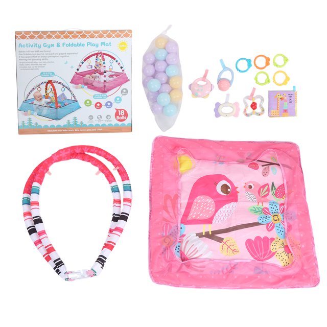 Infant Gym, Increases Curiosity Exercise Baby's Visual Baby Playmat For Baby Play For Baby Gym