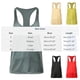 thumbnail image 3 of Camiseta de tirantes de cuello redondo para hombre, de color liso, holgada, deportiva, de fitness, con tirantes finos que absorbe el sudor, en forma de H, de nailon., 3 of 4