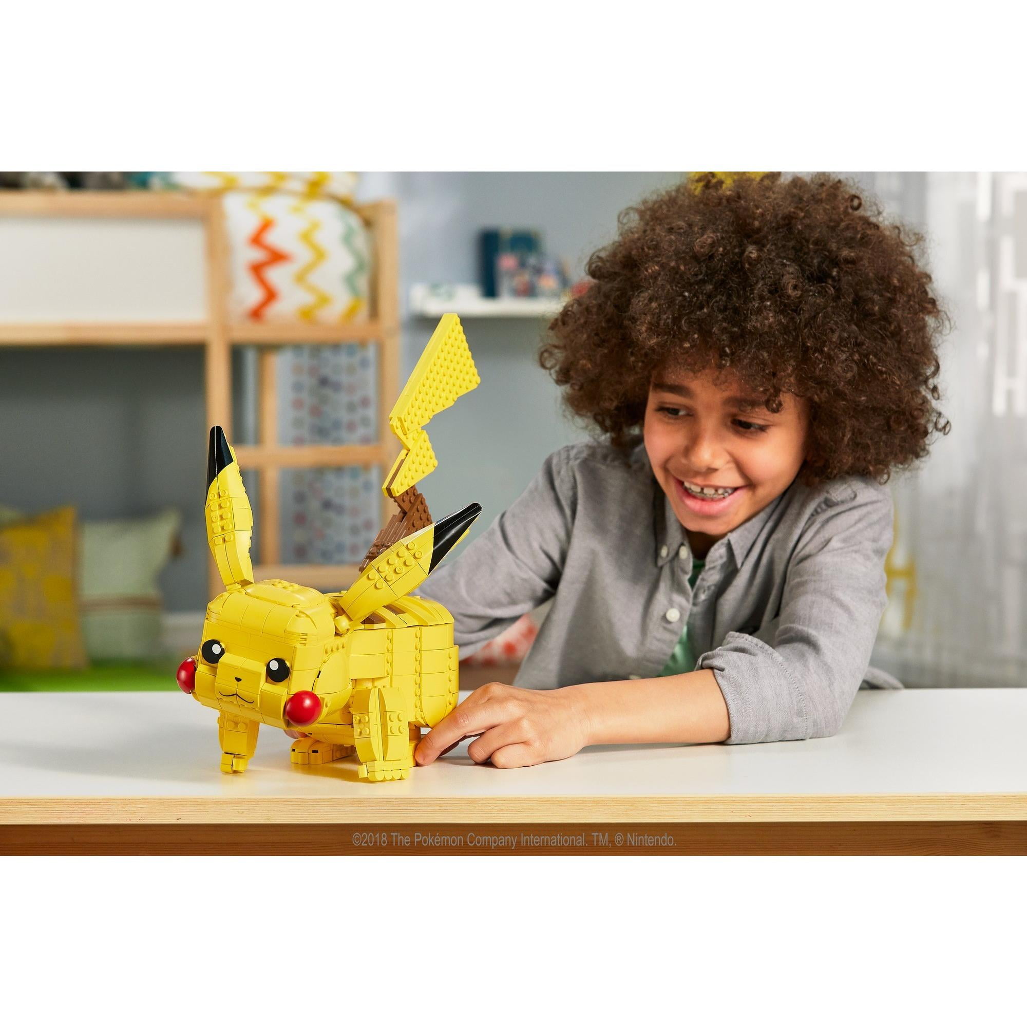 pokemon mega construx jumbo pikachu