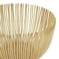 thumbnail image 6 of DecMode 11", 10"H Round Gold Metal Decorative Bowl, Set of 2, 6 of 10