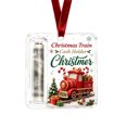 thumbnail image 5 of Christmas Cash Gift Ornament, Acrylic Money Holder with Vintage Christmas Truck Design for Xmas Tree Decor, 5 of 6