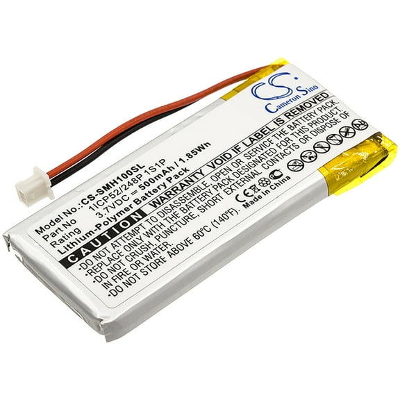 Wireless Headset Battery for Sena 1ICP52/248P 1S1P SMH-10 SMH-10 Lifespan