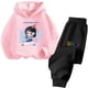 thumbnail image 2 of Conjunto de sudadera con capucha Disney Hua Mulan para niñas de 3 a 14 años, sudadera informal de calle kawaii, traje de camión para niños, 2 of 5