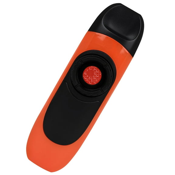 ROSENICE Professional Kazoo Instrument for Playing with Replaceable Membrane and Smooth Tone Red ABS