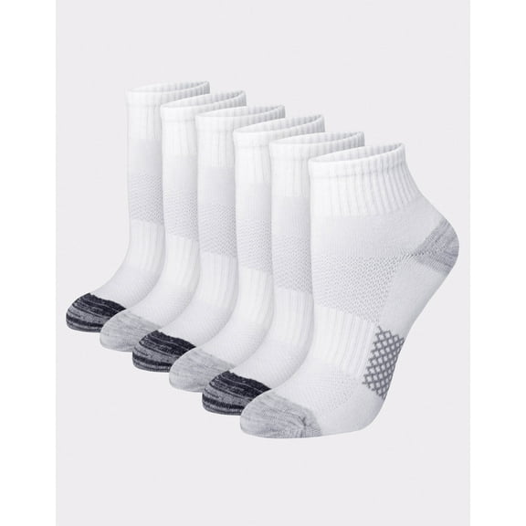 Hanes Women's Comfort Cool Lightweight Ankle 6PK