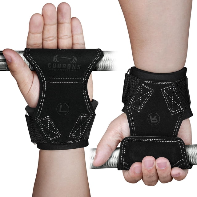Correas de levantamiento de pesas COOBONS FITNESS de doble capa